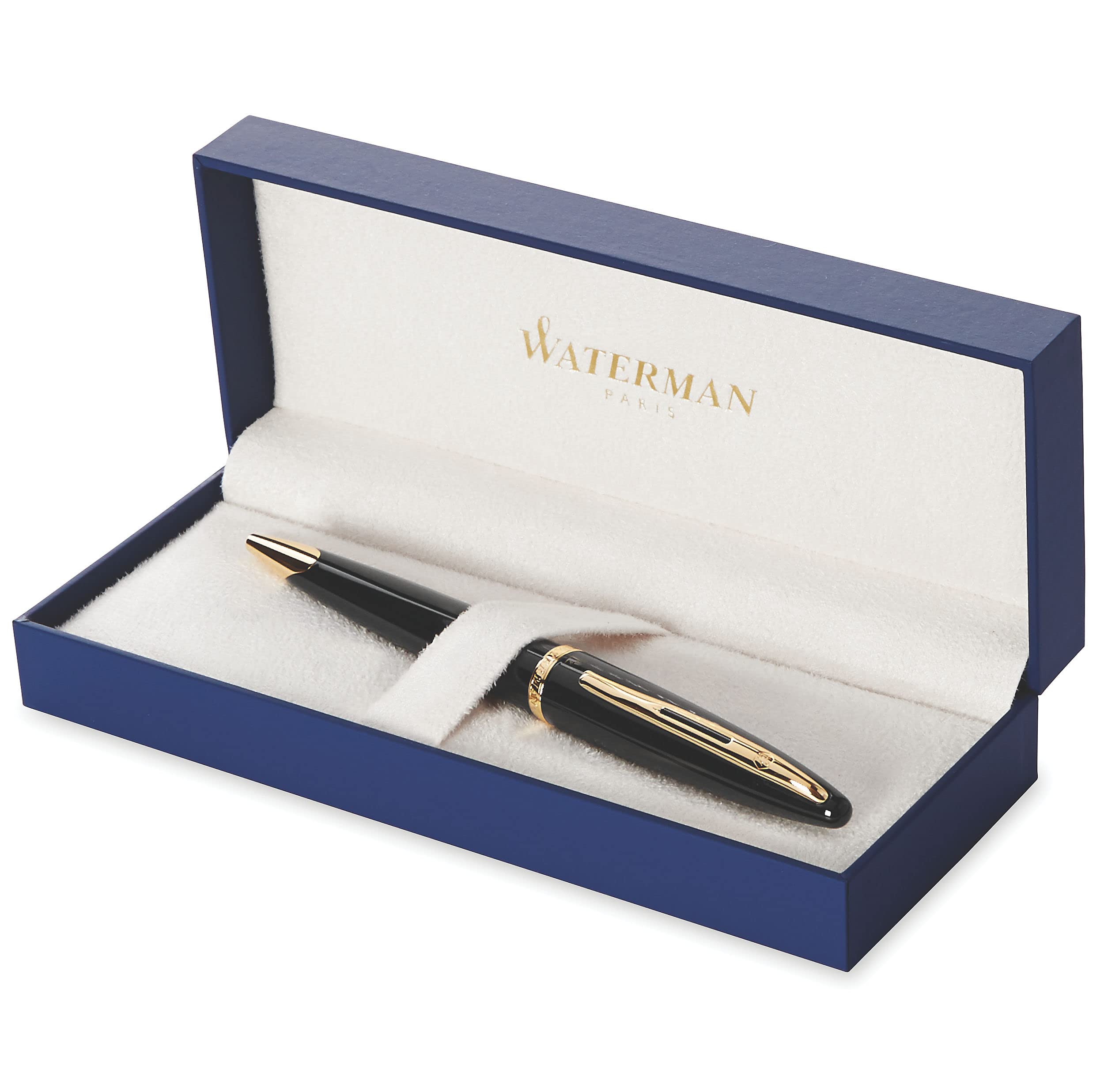 Amazon | WATERMAN ウォーターマン ボールペン カレン ブラック・シー